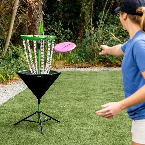 Portable Disc Golf Target with Chains Included - Image 4