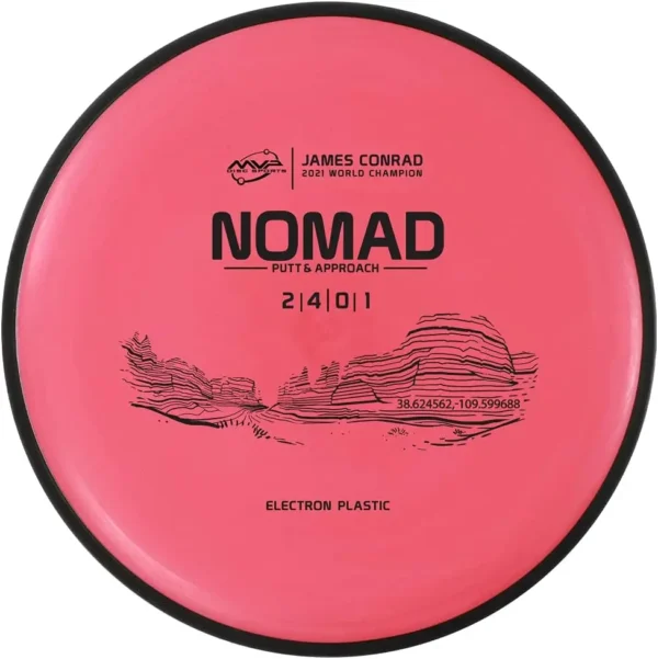 MVP Disc Sports Electron Nomad James Conrad Edition Disc Golf Putter - Image 2