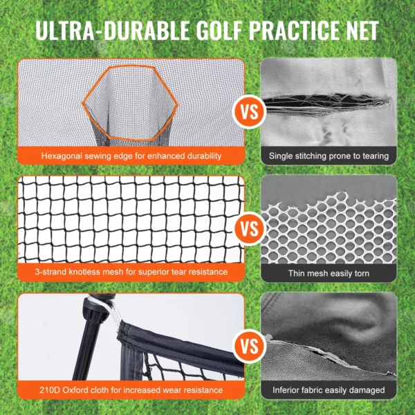 VEVOR Golf Practice Hitting Net - Image 2